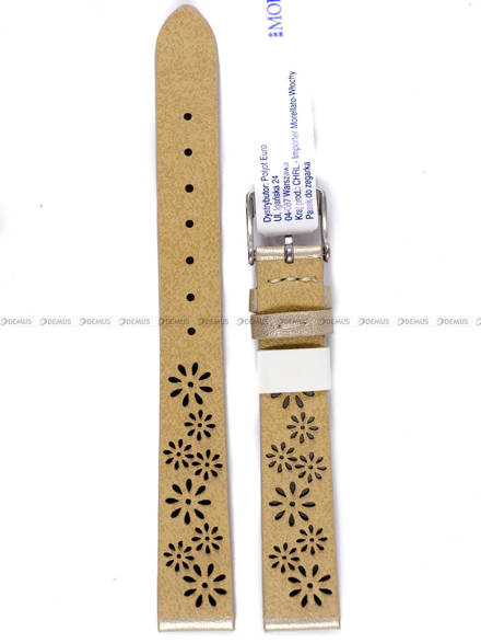 Pasek skórzany do zegarka - Morellato A01D5256C47010CR14 - 14 mm